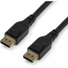 StarTech.com 3 m VESA Certified DisplayPort 1.4 Cable - 8K 60Hz HBR3 HDR - 10 ft Super UHD 4K 120Hz - DP to DP Video Monitor Cord M/M - 3m/9.8ft VESA Certified DisplayPort 1.4 Cable - 8K 60Hz/HDR/HBR3/DSC 1.2/HDCP 2.2/4:4:4 chroma subsampling/PVC jac