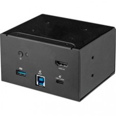 StarTech.com Laptop docking module for the conference table connectivity box lets you access boardroom or huddle space devices - Set up conference calls using applications such as Skype for Business - USB-C or USB-A laptop docking - USB-A charging port - 