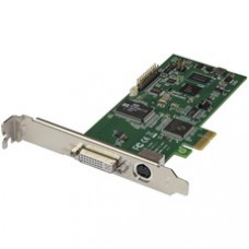StarTech.com PCIe Video Capture Card - Internal Capture Card - HDMI, VGA, DVI, and Component - 1080P at 60 FPS - Use this dual-profile internal capture card to record 1080p video at 60 frames per second - PCIe video capture card - HDMI capture card - HD c