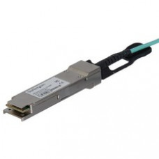 StarTech.com MSA Uncoded 15m 40G QSFP+ to SFP AOC Cable - 40 GbE QSFP+ Active Optical Fiber - 40 Gbps QSFP Plus Cable 49.2' - 100% MSA Uncoded active optical cable (AOC) - 15m Cable, 40 Gbps, Active Optical Fiber, 2x QSFP+ Pluggable Connector - Works with