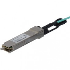StarTech.com MSA Uncoded 7m 40G QSFP+ to SFP AOC Cable - 40 GbE QSFP+ Active Optical Fiber - 40 Gbps QSFP Plus Cable 23' - 100% MSA Uncoded active optical cable (AOC) - 7m Cable, 40 Gbps, Active Optical Fiber, 2x QSFP+ Pluggable Connector - Works with MSA
