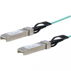 StarTech.com Cisco SFP-10G-AOC3M Compatible 3m 10G SFP+ to SFP AOC Cable - 10GbE SFP+ Active Optical Fiber - 10Gbps SFP + Cable 9.84' - 100% Cisco SFP-10G-AOC3M active optical cable (AOC) - 3m Cable, 10Gbps, Active Optical Fiber, 2x SFP+ Pluggable Connect