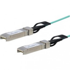 StarTech.com Cisco SFP-10G-AOC5M Compatible 5m 10G SFP+ to SFP AOC Cable - 10GbE SFP+ Active Optical Fiber - 10Gbps SFP + Cable 16.4' - 100% Cisco SFP-10G-AOC5M active optical cable (AOC) - 5m Cable, 10Gbps, Active Optical Fiber, 2x SFP+ Pluggable Connect