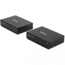 StarTech.com HDMI over CAT6 Extender - 4K 60Hz - 330ft / 100m - IR Support - HDMI Balun - 4K Video over CAT6 (ST121HD20L) - Maintains 4K picture quality up to 330ft away over CAT6 cabling - Supports all known HDMI audio formats - Extend your 4K HDMI