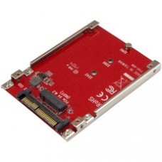 StarTech.com M.2 to U.2 Adapter - M.2 Drive to U.2 (SFF-8639) Host Adapter for M.2 PCIe NVMe SSDs - M.2 Drive Adapter - M.2 PCIe SSD Adapter - Add the fast performance of an M.2 NVMe SSD to your computer or server through a U.2 (SFF-8639) compatible inter