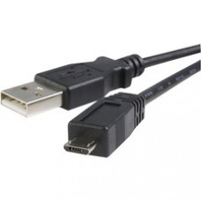 StarTech.com 0.5m Micro USB Cable - A to Micro B - 1.64 ft USB Data Transfer Cable for PDA, Cellular Phone, Tablet PC, Camera, Digital Camera, GPS - First End: 1 x USB 2.0 Type A - Male - Second End: 1 x Micro USB 2.0 Type B - Male - 480 Mbit/s - Shi