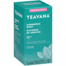 Teavana Harmonic Mint Herbal Tea Bag - 1.1 oz - 24 / Box
