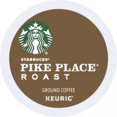 Starbucks K-Cup Coffee - Compatible with Keurig Brewer - Medium - 4 / Carton