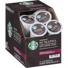 Starbucks K-Cup Sumatra Coffee - Dark - 24 / Box