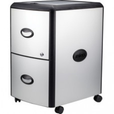 Storex Metal-clad Mobile Filing Cabinet - 19