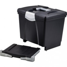 Storex Portable file Box with Drawer - External Dimensions: 11.5