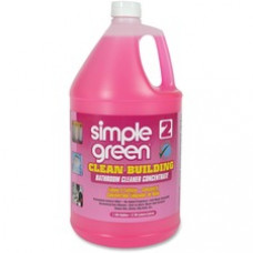 Simple Green Clean Building Bathroom Cleaner - Concentrate Liquid - 1 gal (128 fl oz) - 1 Each - Pink