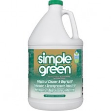 Simple Green Industrial Cleaner/Degreaser - Concentrate Liquid - 1 gal (128 fl oz) - Original Scent - 1 Each - White