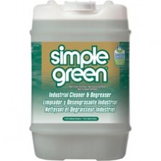 Simple Green Industrial Cleaner/Degreaser - Concentrate Liquid - 5 gal (640 fl oz) - Original Scent - 1 / Each - White
