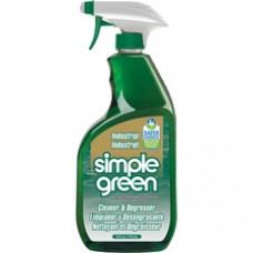Simple Green Industrial Cleaner/Degreaser - Concentrate Spray - 0.19 gal (24 fl oz) - Original Scent - 1 Each - White