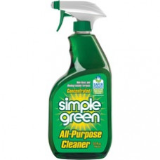 Simple Green All-Purpose Concentrated Cleaner - Concentrate Liquid - 32 fl oz (1 quart) - 12 / Carton - Green