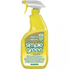 Simple Green Industrial Cleaner/Degreaser - Concentrate Spray - 0.19 gal (24 fl oz) - Lemon Scent - 1 Each - Lemon