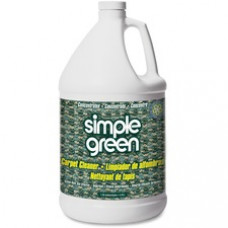 Simple Green Concentrated Carpet Cleaner - Concentrate Liquid - 1 gal (128 fl oz) - 6 / Carton - White