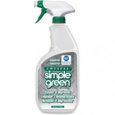 Simple Green Crystal Industrial Cleaner/Degreaser - Concentrate Spray - 0.19 gal (24 fl oz) - 12 / Carton - Clear