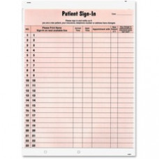 Tabbies Patient Sign-In Label Forms - 125 Sheet(s) - 125 / Pack
