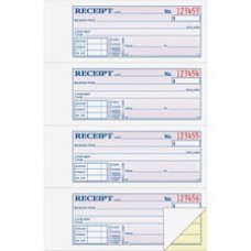 Adams Money/Rent Receipt Book - 200 Sheet(s) - Tape Bound - 2 Part - Carbonless Copy - 7 5/8" x 11" Sheet Size - 1 Each
