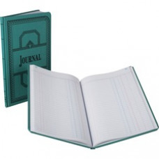 Boorum & Pease Boorum 66 Series Blue Canvas Journal Books - 150 Sheet(s) - Thread Sewn - 7 5/8
