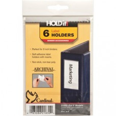 Cardinal HOLDit! Self-Adhesive Label Holders - 2.2