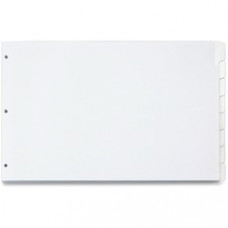Cardinal Write 'n Erase Special Mylar Tab Dividers - 8 x Divider(s) - Write-on Tab(s) - 8 Tab(s)/Set - 17.5