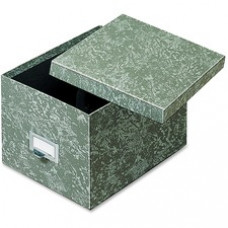 Globe-Weis Agate Heavy-duty Card File Lid Box - Internal Dimensions: 9