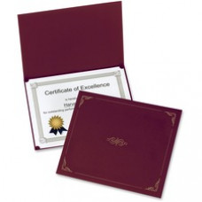 Oxford Linen-finish Certificate Holders - Letter - 8 1/2