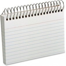 Oxford Spiral Bound Ruled Index Cards - 50 Sheets - Front Ruling Surface - 5