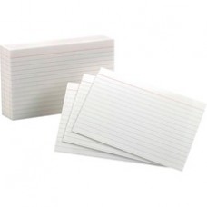 Oxford Ruled Index Cards - 4