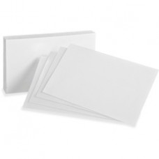 Oxford Blank Index Cards - 5