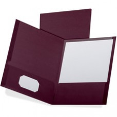 Oxford Linen Twin Pocket Portfolio - Letter - 8 1/2