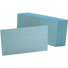 Oxford Colored Blank Index Cards - 100 Sheets - Plain - 3