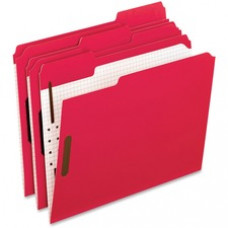 Pendaflex 1/3 Cut Colored Fastener Folders - Letter - 8 1/2