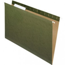 Pendaflex Reinforced Standard Green Hanging Folders - Legal - 8 1/2