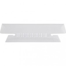 Pendaflex Hanging Folder Plastic Insertable Tabs - 25 Tab(s)3.50" Tab Width - Clear Plastic Tab(s) - 25 / Pack