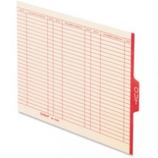 Pendaflex End Tab Out Guides - Printed Tab(s) - 8.5