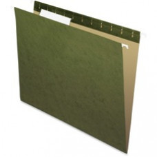 Pendaflex Essentials Std Green Hanging Folders - Letter - 8 1/2