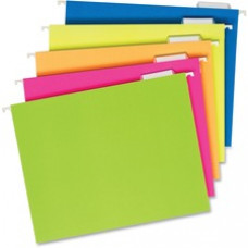 Pendaflex Glow Colors Hanging File Folders - Letter - 8 1/2