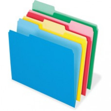 Pendaflex Two-tone Color-coding File Folders - Letter - 8 1/2