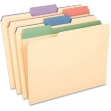 Pendaflex Color Tab Manila File Folders - Letter - 8 1/2