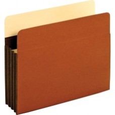Pendaflex Heavy-duty Accordion File Pockets - Letter - 8 1/2" x 11" Sheet Size - 3 1/2" Expansion - 24 pt. Folder Thickness - Tyvek - Brown - 0.16 oz - Recycled - 25 / Box