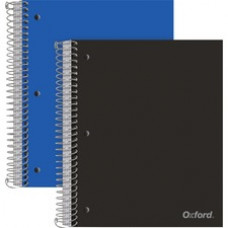 TOPS 5-Subject Wire-Bound Notebook - 5 Subject(s) - 200 Sheets - Wire Bound - Wide Ruled - 3 Hole(s) - 0.60