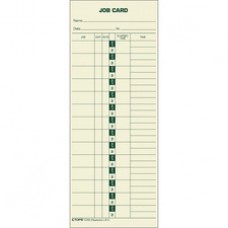 TOPS Job Costing Time Cards - 3 1/2