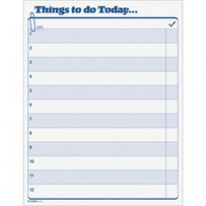 TOPS Things To Do Today Pad - 100 Sheet(s) - 11