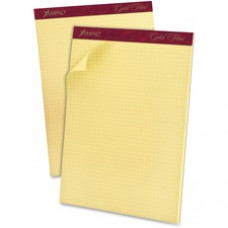 Ampad Medium Weight Quadrille Pads - Letter - 50 Sheets - Both Side Ruling Surface - 16 lb Basis Weight - 8 1/2