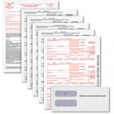 TOPS 5-part 1099-NEC Tax Forms - 5 Part - White - 24 / Pack