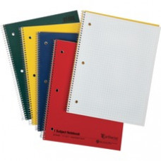 Oxford 3 - Hole Punched Wirebound Notebook - Letter - 80 Sheets - Wire Bound - 15 lb Basis Weight - 8 1/2